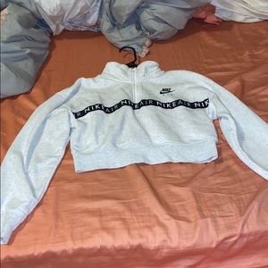 Nike crop sweater